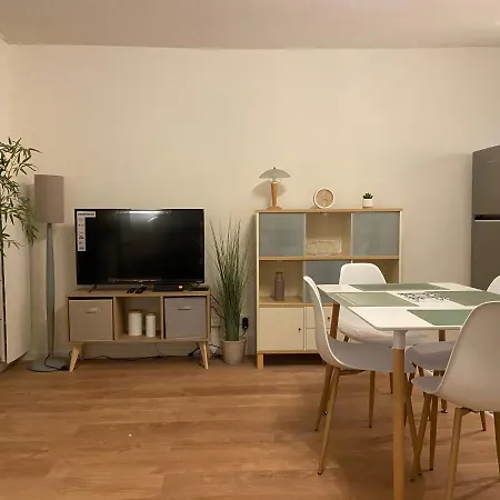 Apartment Chez Muriel,t2 De Charme, Parc Ste Marie, Thermal, Mon Desert Nancy