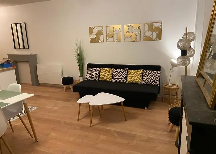 Chez Muriel,t2 De Charme, Parc Ste Marie, Thermal, Mon Desert Apartmán Nancy